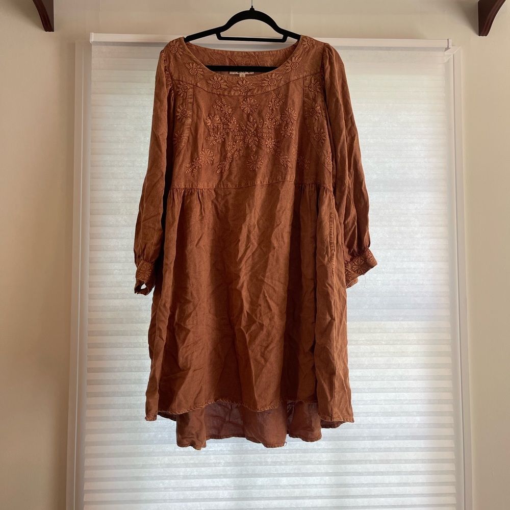 Burnt Orange Dress